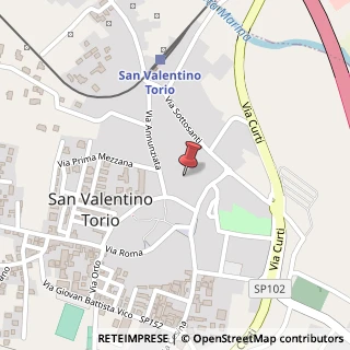 Mappa Via Giovanni Paolo II, 8, 84010 San Valentino Torio, Salerno (Campania)