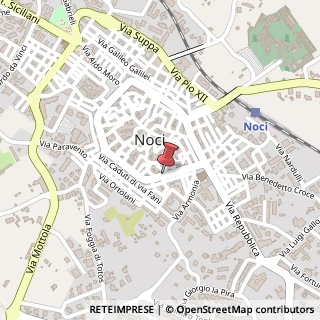 Mappa Via Cavour,  116, 70015 Noci, Bari (Puglia)