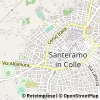 Map Santeramo in Colle
