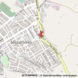 Mappa Via Capo Corso,  2, 07037 Sorso, Sassari (Sardegna)
