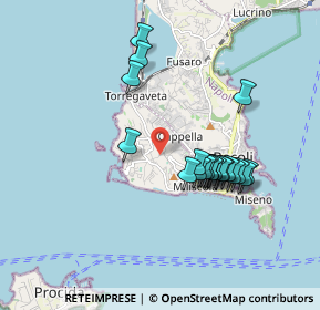 Mappa Via le Croci, 80070 Monte di Procida NA, Italia (1.737)