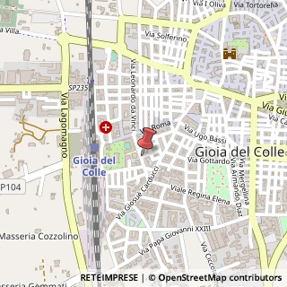 Mappa Via Armando Celiberti, 70023 Gioia del Colle BA, Italia, 70023 Gioia del Colle, Bari (Puglia)