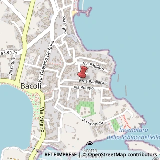 Mappa Via Pantano, 71, 80070 Bacoli, Napoli (Campania)