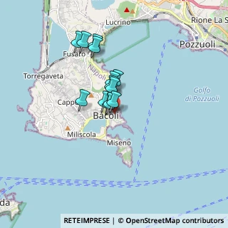 Mappa Via Pagliaro, 80070 Bacoli NA, Italia (1.26462)