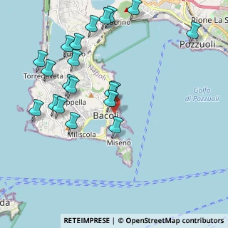 Mappa Via Pagliaro, 80070 Bacoli NA, Italia (2.481)