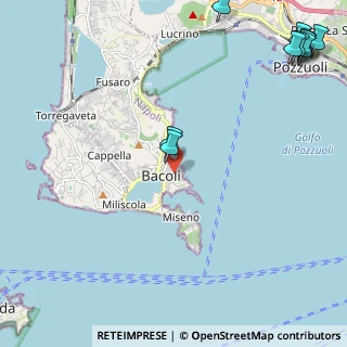 Mappa Via Pagliaro, 80070 Bacoli NA, Italia (3.70455)