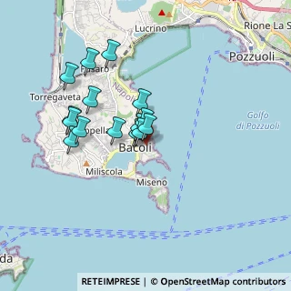 Mappa Via Pagliaro, 80070 Bacoli NA, Italia (1.61067)
