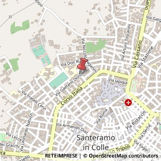 Mappa Via spaventa s. 16, 70029 Santeramo in Colle, Bari (Puglia)