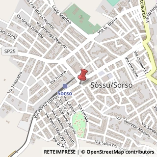 Mappa Via Leonardo da Vinci, 9, 07037 Sorso, Sassari (Sardegna)