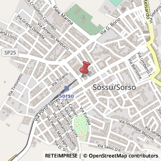 Mappa Via Marogna, 8, 07037 Sorso, Sassari (Sardegna)