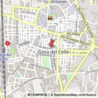 Mappa Via Orsini, 70, 70024 Gioia del Colle, Bari (Puglia)
