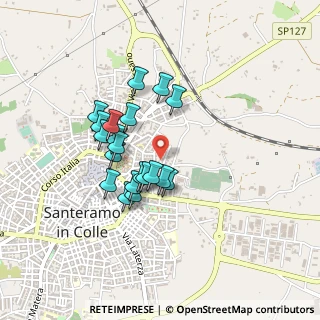 Mappa Via della Resistenza, 70029 Santeramo In Colle BA, Italia (0.3785)