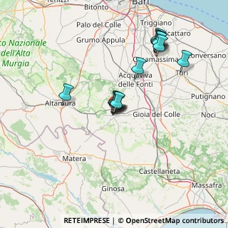 Mappa Via della Resistenza, 70029 Santeramo In Colle BA, Italia (14.28214)