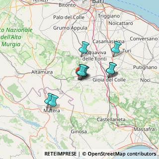 Mappa Via della Resistenza, 70029 Santeramo In Colle BA, Italia (10.25182)