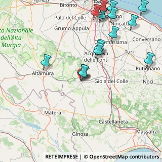 Mappa Via della Resistenza, 70029 Santeramo In Colle BA, Italia (21.14765)