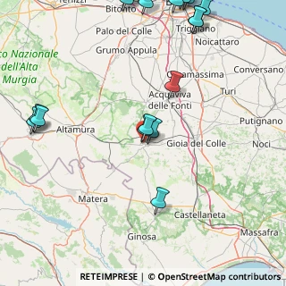 Mappa Via della Resistenza, 70029 Santeramo In Colle BA, Italia (24.89)