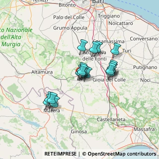 Mappa Via della Resistenza, 70029 Santeramo In Colle BA, Italia (11.462)