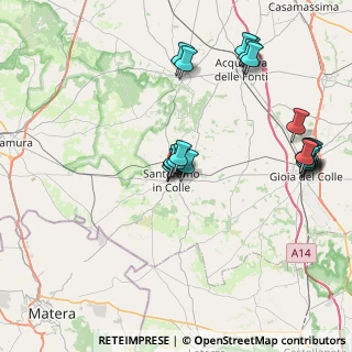 Mappa Via della Resistenza, 70029 Santeramo In Colle BA, Italia (9.137)