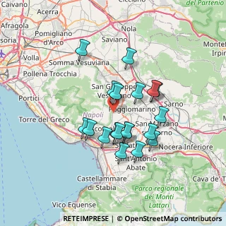 Mappa Via San Felice, 80040 Terzigno NA, Italia (6.30737)