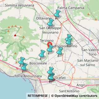 Mappa Via San Felice, 80040 Terzigno NA, Italia (4.37833)