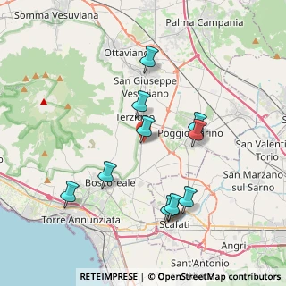 Mappa Via San Felice, 80040 Terzigno NA, Italia (4.07636)