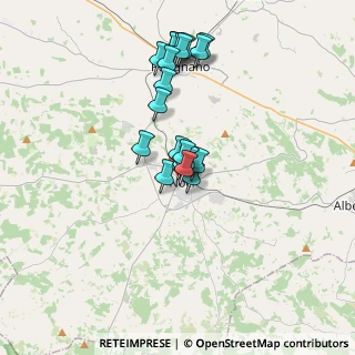 Mappa Via Aldo Moro, 70015 Noci BA, Italia (3.2135)