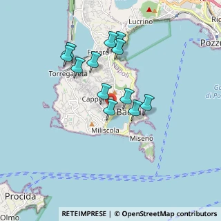 Mappa Via Vincenzo Cuoco, 80070 Bacoli NA, Italia (1.65833)