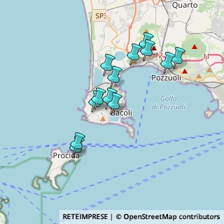Mappa Via Vincenzo Cuoco, 80070 Bacoli NA, Italia (3.41)