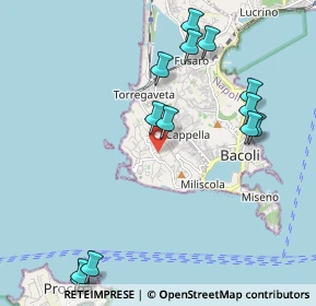Mappa 80070 Monte di Procida NA, Italia (2.54385)