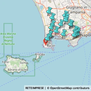 Mappa 80070 Monte di Procida NA, Italia (9.2575)