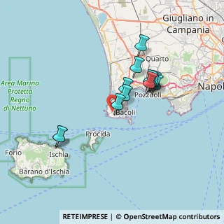 Mappa 80070 Monte di Procida NA, Italia (6.46833)