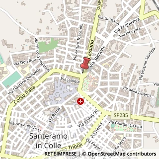 Mappa Via Cassano, 8, 70029 Santeramo in Colle, Bari (Puglia)