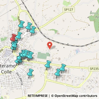 Mappa Via Erasmo Vito Stasolla, 70029 Santeramo In Colle BA, Italia (0.7295)