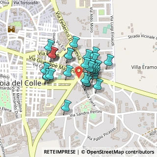 Mappa Via Dottor Giovanni Colapietro, 70023 Gioia del Colle BA, Italia (0.16)