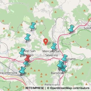 Mappa Via Generale Armando Diaz, 84085 Mercato San Severino SA, Italia (5.52154)