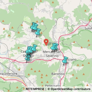 Mappa Via Generale Armando Diaz, 84085 Mercato San Severino SA, Italia (3.76692)