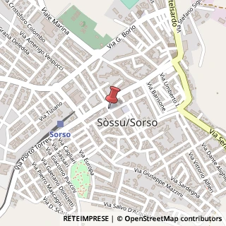 Mappa Piazza Marginesu, 6, 07037 Sorso, Sassari (Sardegna)