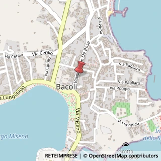 Mappa Via Gaetano de Rosa, 99, 80070 Bacoli, Napoli (Campania)
