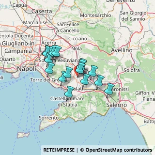 Mappa Via C. A. dalla Chiesa, 80040 Poggiomarino NA, Italia (10.64)