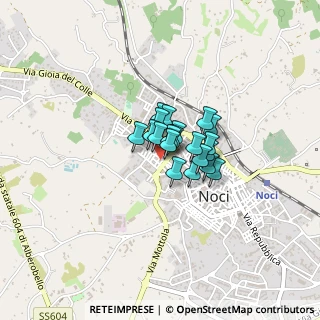 Mappa Via Francesco Baracca, 70015 Noci BA, Italia (0.21)