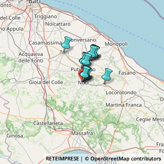 Mappa Via Sold. Raffaele Tinelli, 70015 Noci BA, Italia (6.38313)