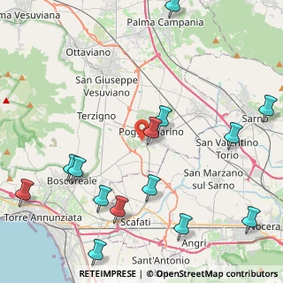 Mappa Via Pagani Flocco, 80040 Poggiomarino NA, Italia (5.98643)