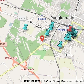 Mappa Via Pagani Flocco, 80040 Poggiomarino NA, Italia (0.665)
