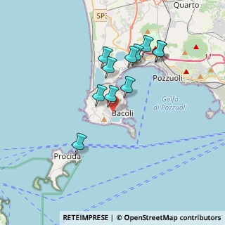 Mappa Via Alessandro Dumas, 80070 Bacoli NA, Italia (3.49273)