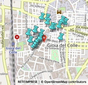 Mappa Via Flora, 70023 Gioia del Colle BA, Italia (0.168)