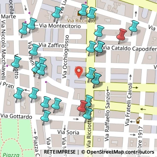 Mappa Via Ricciotto Canudo, 70023 Gioia del Colle BA, Italia (0.08259)