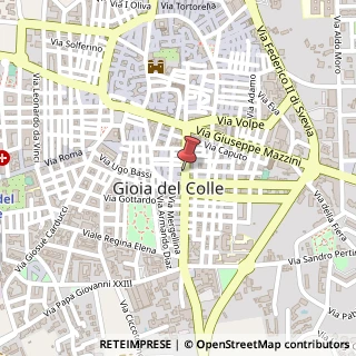 Mappa Via Canudo Ricciotto,  48, 70123 Gioia del Colle, Bari (Puglia)