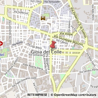 Mappa Via Ricciotto Canudo, 65, 70023 Gioia del Colle, Bari (Puglia)