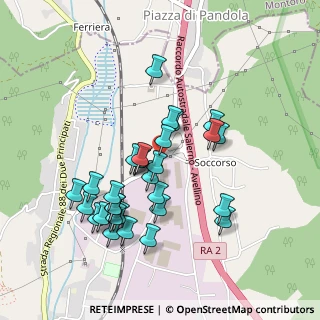 Mappa Via Prignano, 84084 Mercato San Severino SA, Italia (0.46667)