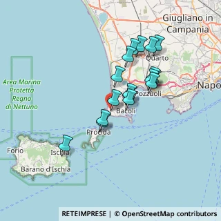 Mappa Via Antonio Scialoia II Tarversa, 80070 Monte di Procida NA, Italia (6.40059)